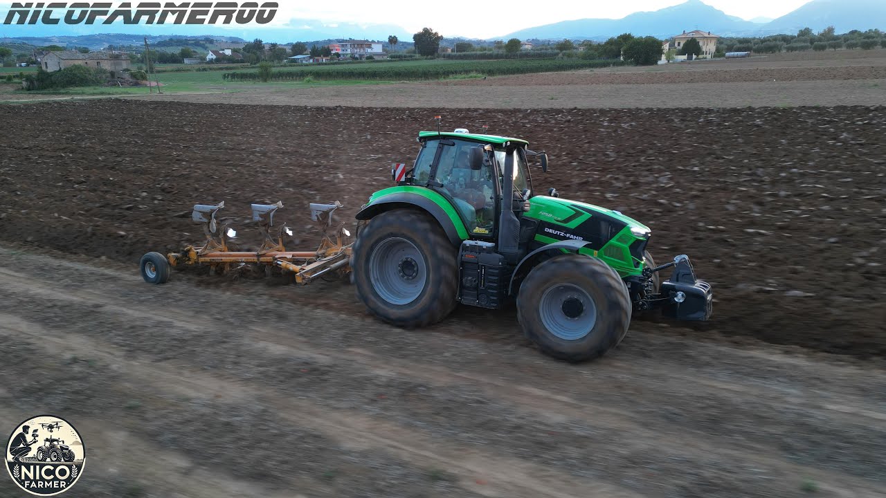 ARATURA 2025 | DEUTZ-FAHR 7250 TTV HD + trivomere MORO ARATRI