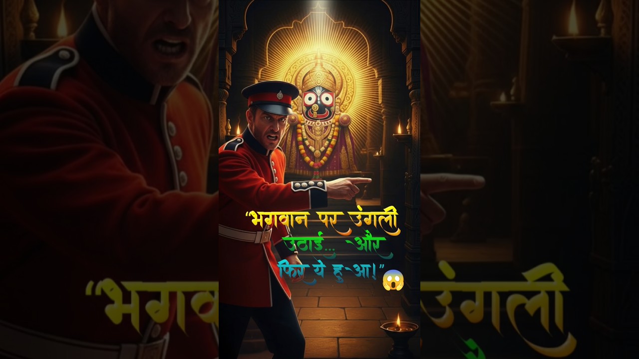 “अंग्रेज अफ़सर का अहंकार टूटा, भगवान जगन्नाथ के सामने” 