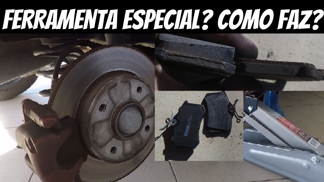 Troca das pastilhas em casa - Pastilhas traseiras DS3 - Como faz?