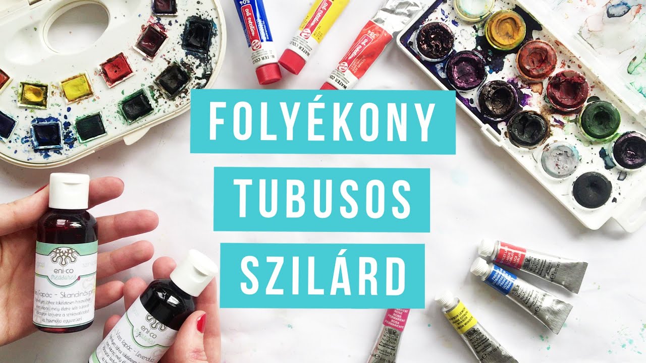 NAGY FESTÉKPRÓBA | Kipróbálom: szilárd, tubusos, folyékony akvarell festék | Akvarell festés