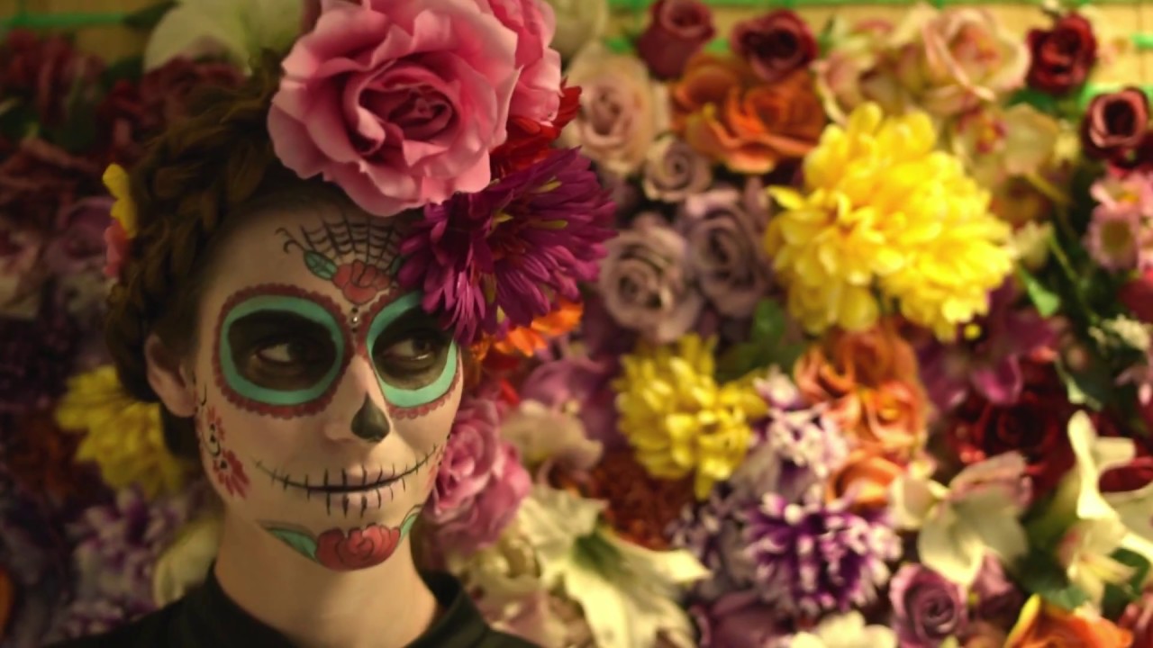 Backstage Travestimento Día de los muertos - Halloween