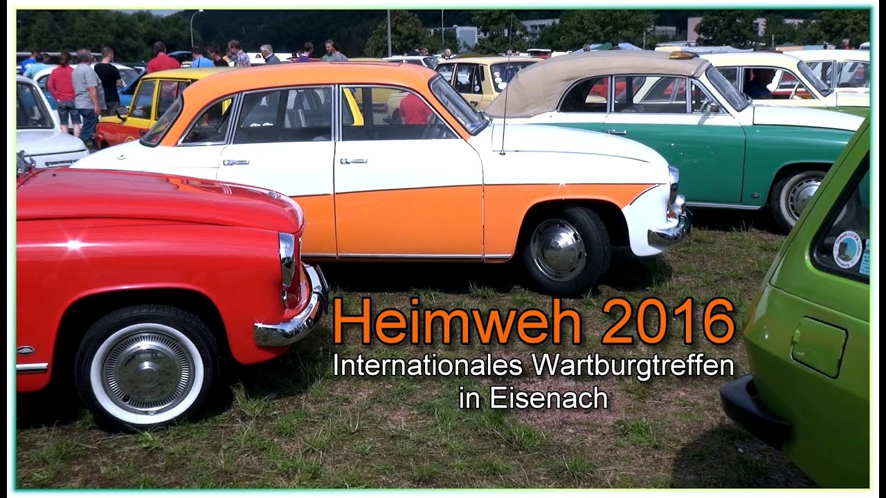 Eisenach 17. internationales Wartburgtreffen 2016