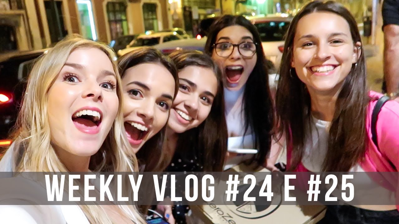 WEEKLY VLOG #24 e #25 JANTAR DE YOUTUBERS + CÂMARA NOVA + COMEÇAM OS CASÓRIOS | Alice Trewinnard