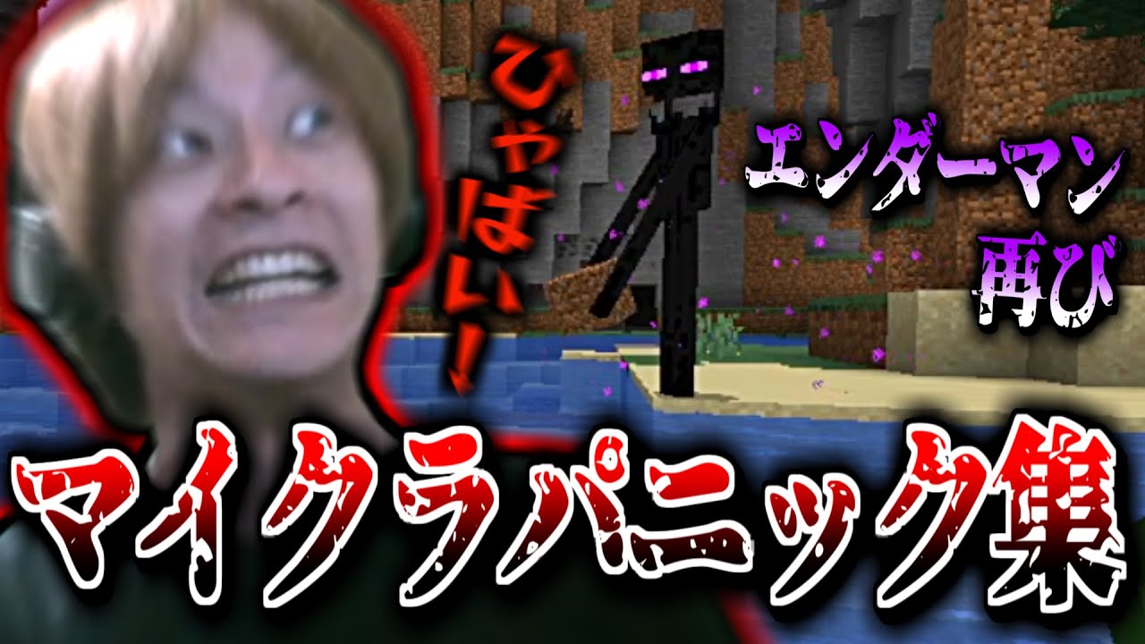 【マイクラ】久々のエンダーマンに案の定パニックになるおえちゃん【2024/12/20】