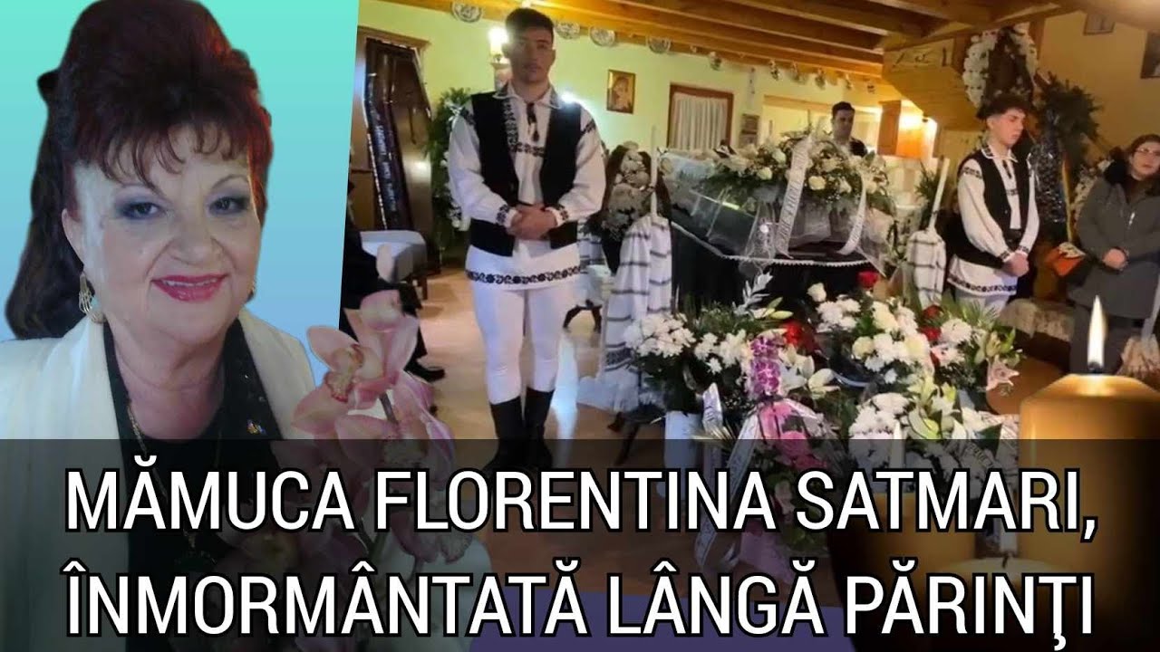Florentina Satmari, condusă pe ultimul drum de copiii ei, artiștii! Pomohaci, revoltat: TVR a lipsit