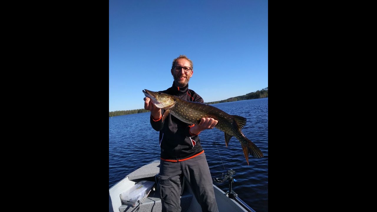 Angelurlaub Schweden See Bunn & Ören Mai 2018
