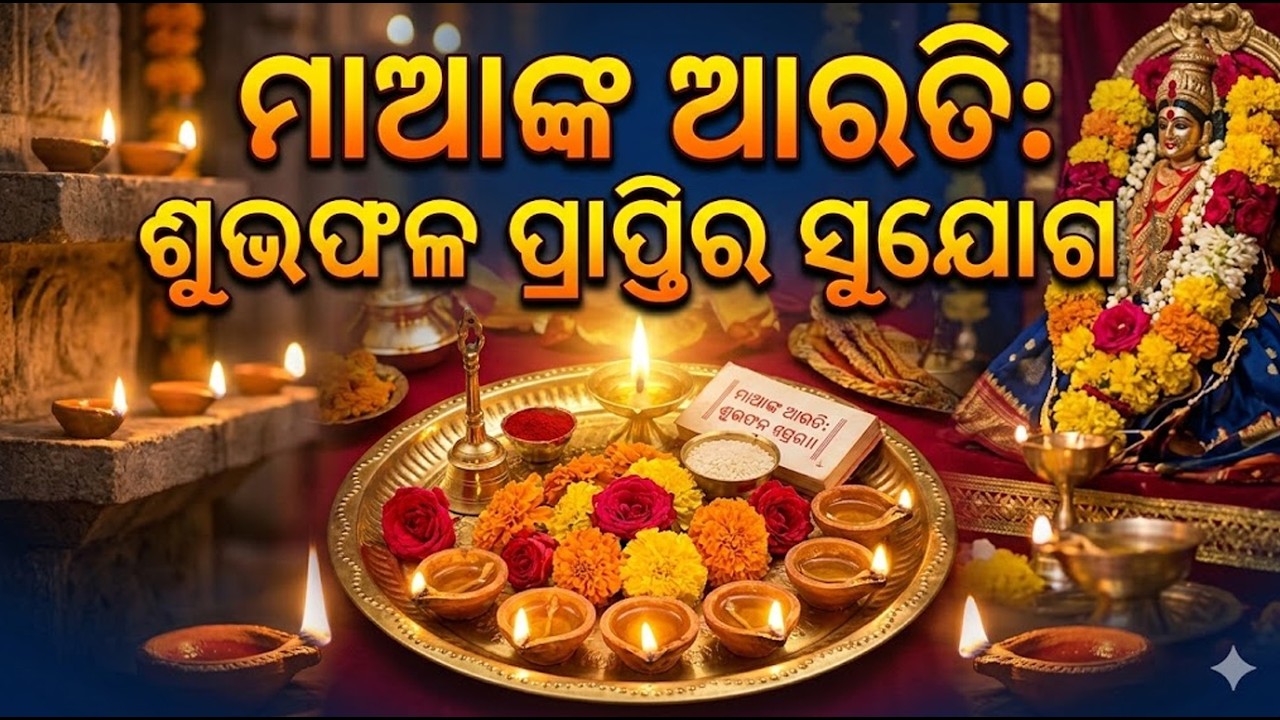 Divine Aarti of Maa || ସକାଳୁ ଶୁଣନ୍ତୁ ଏହି ଶୁଭ ଆରତି, ଆସିବ ସୁଖ ଓ ଶାନ୍ତି