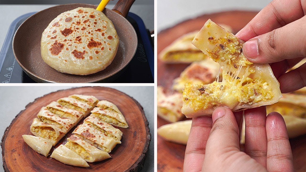 Egg Cheese Paratha | Cheesy Stuffed Paratha | Yummy