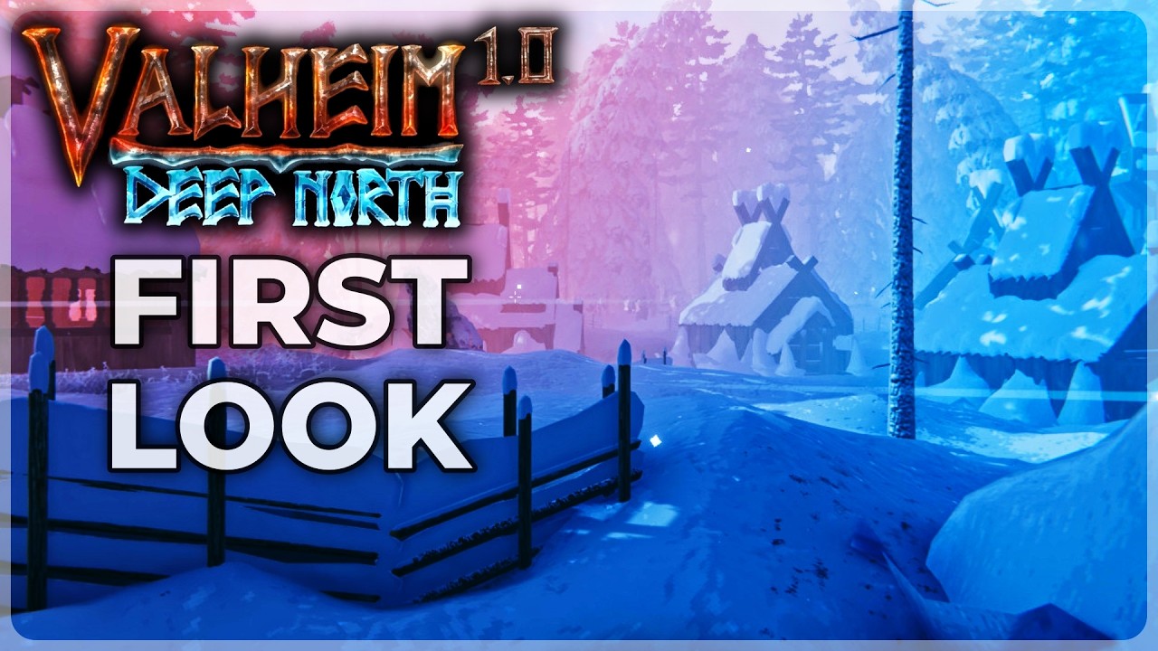 Valheim 1.0 is FINALLY Here! - DEEP NORTH (First Look)