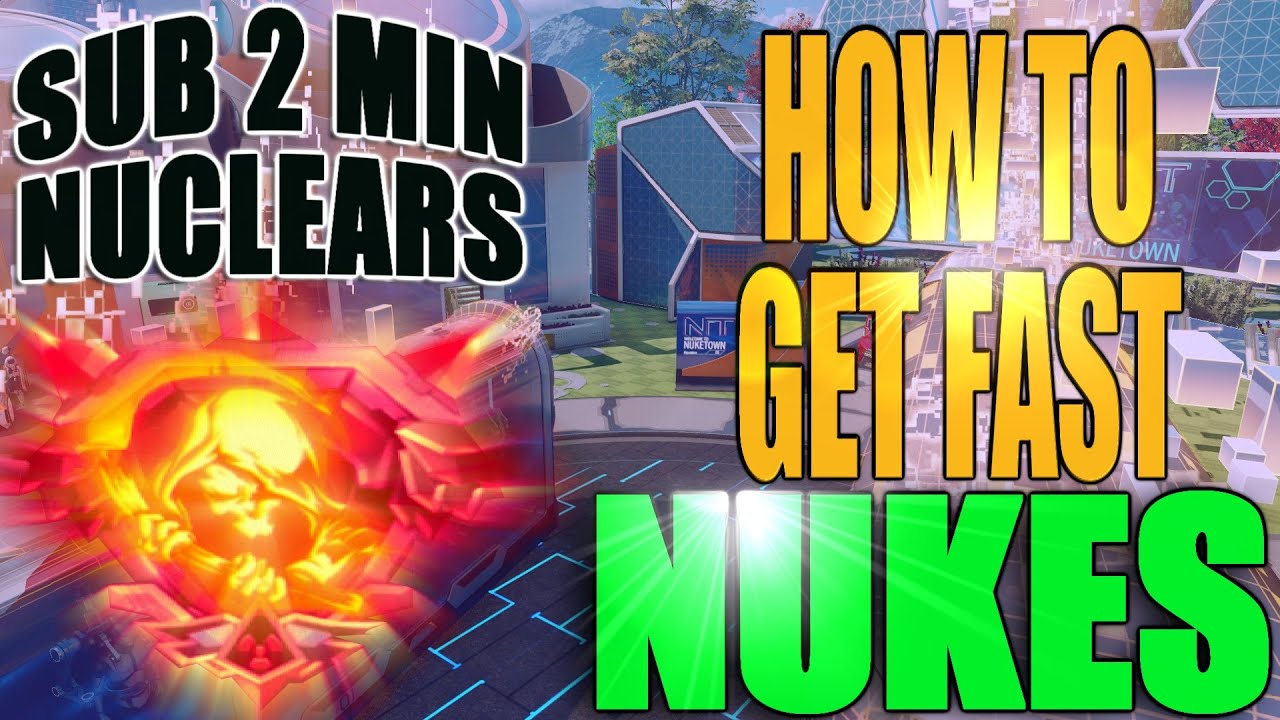 How to get fast Nuclears (w/110 secs VMP Nuclear gameplay) Black Ops 3