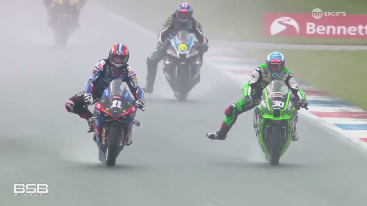 Чемпионат Великобритании по супербайку Bennetts 2025: RD9 &mdash; TT Circuit Assen &mdash; лучшие моменты гон...