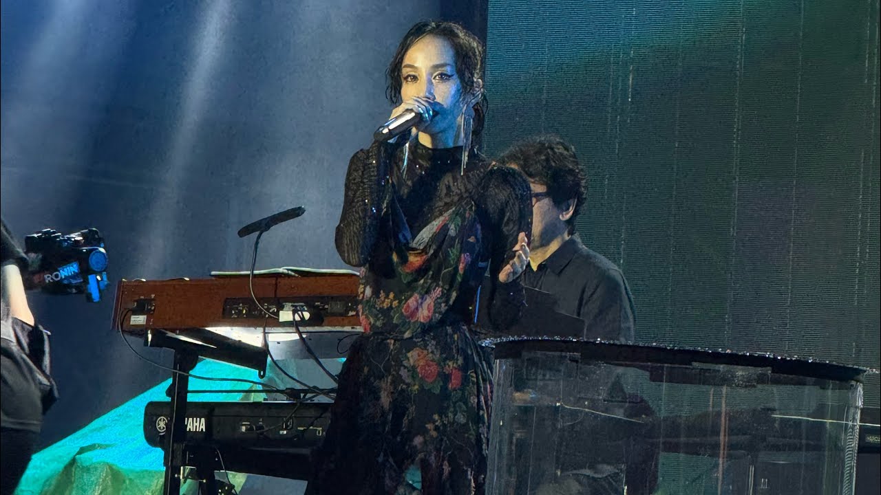 Mika Nakashima - 雪の華 (Snow flower/Yuki no Hana) LIVE @ SINGAPORE 2024 !