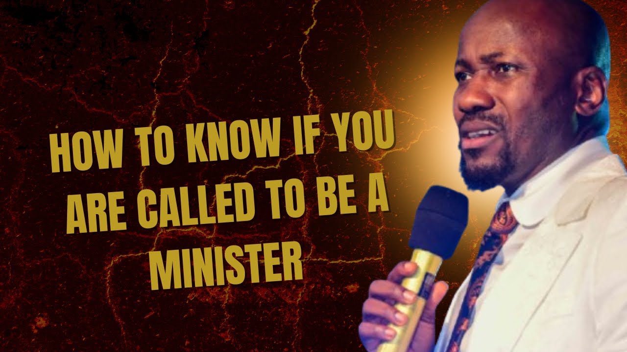 Signs You Are Not Called into Ministry - Apostle Johnson Suleman