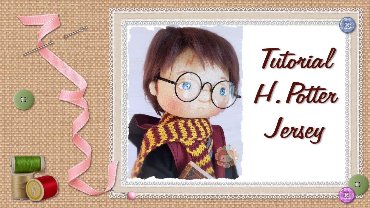 Tutorial H. Potter Jersey (4/8) / H.Potter Sweater Tutorial