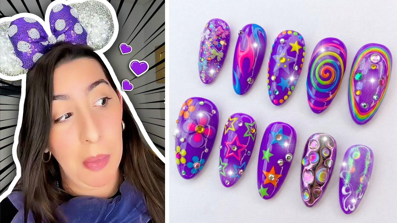 🖌️ Creatividad sin Límites en Nail Art — Compilación Viral de Leidys Sotolongo
