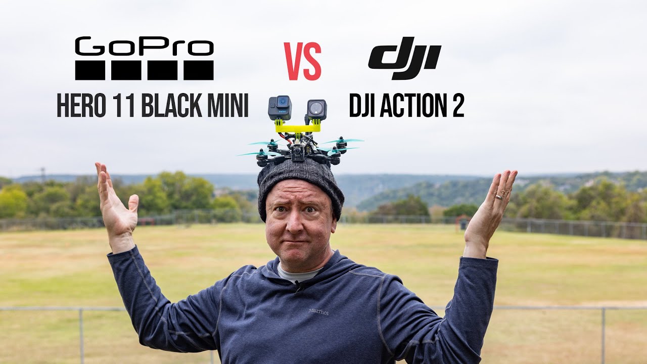 Hero 11 Black Mini против DJI Action 2 — что лучше для FPV?