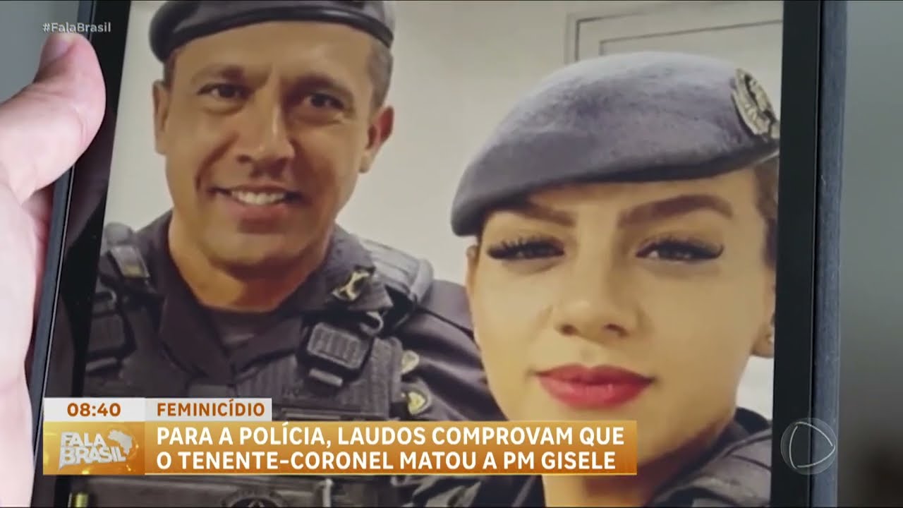 Laudos confirmam que tenente coronel Geraldo Neto matou Gisele Santana,diz polícia