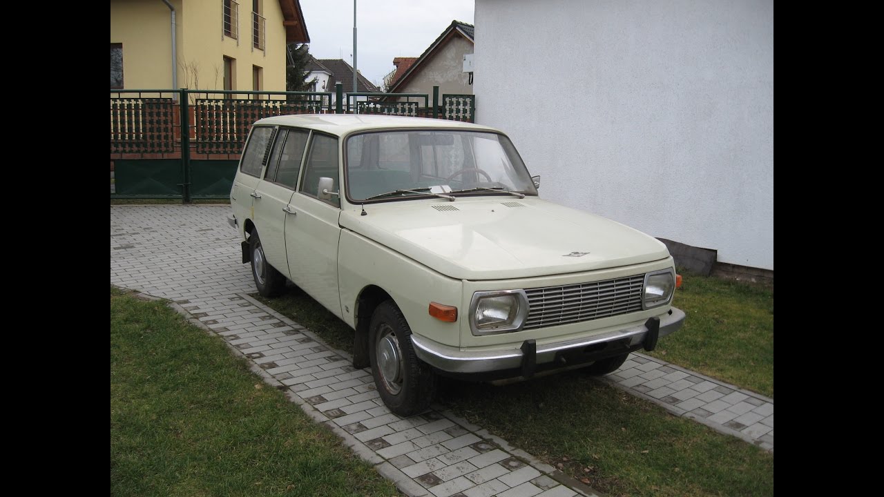 Wartburg 353W Tourist - start po 15. letech
