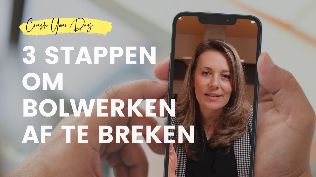 3 praktische stappen om bolwerken af te breken // CYD
