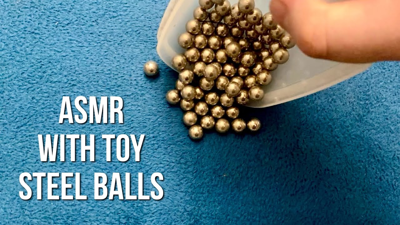 ASMR: Steel Balls / Non-Magnetic Marbles (No Talking) #pachinko #bb #flipper 