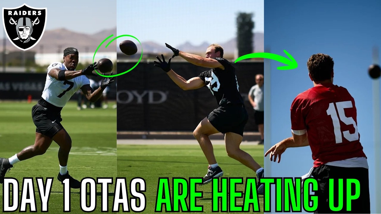 The Las Vegas Raiders DAY 1 OTAs Are HERE & Things Are HEATING UP... | Fernando Mendoza & More |