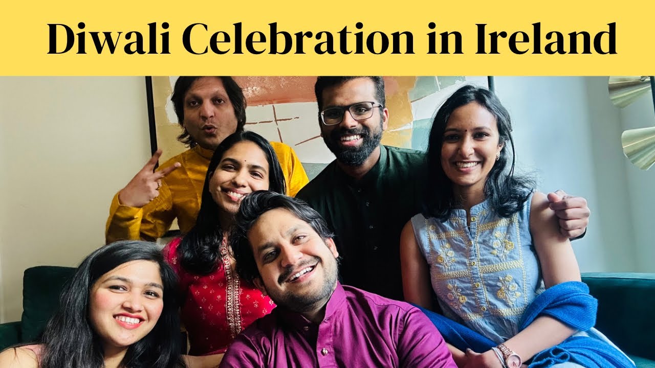 Diwali in Ireland || Festivals in Dublin || Indians in Ireland || Indian Food