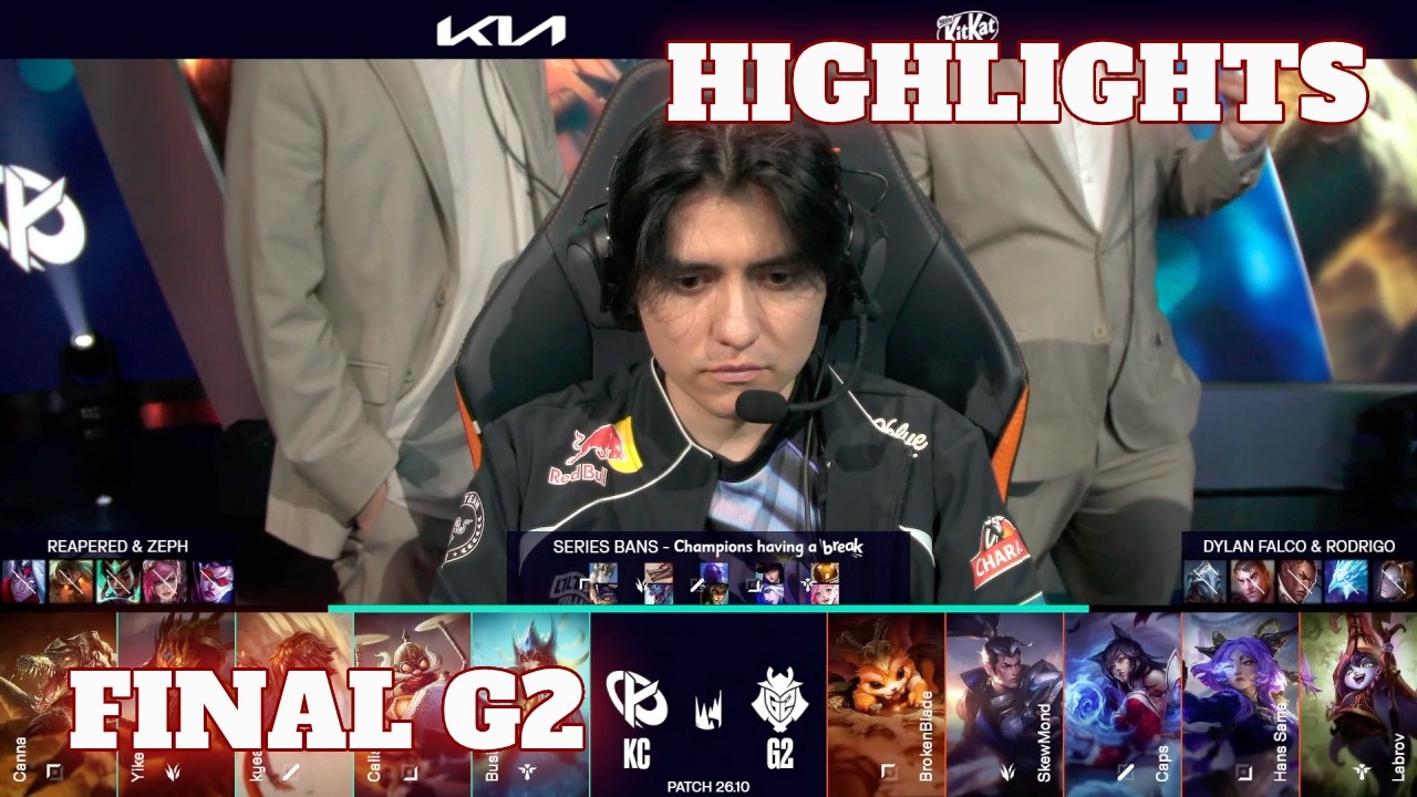 G2 vs KC - Game 2 Highlights | Grand Final LEC Spring 2026 Playoffs | Karmine Corp vs G2 Esports G-2