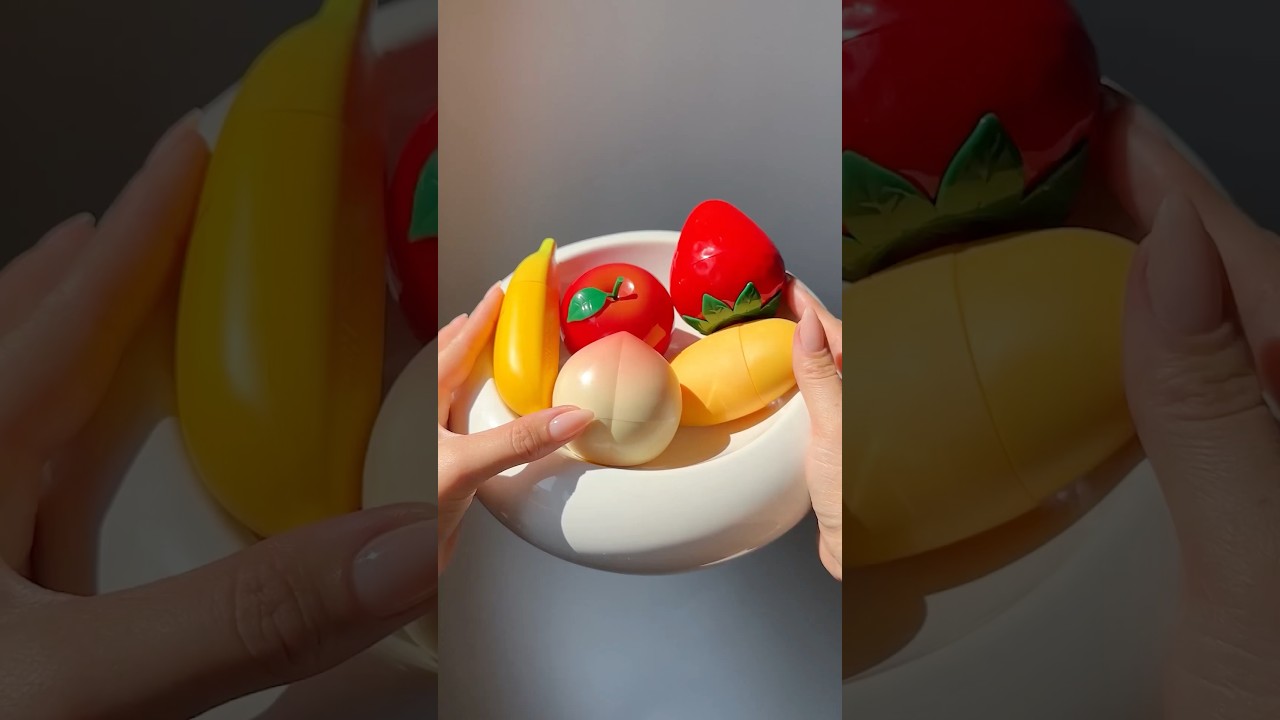 Fruit Hand Creams by TonyMoly! 🥭🍓🍑🍌🍎 ASMR 🫶🏼