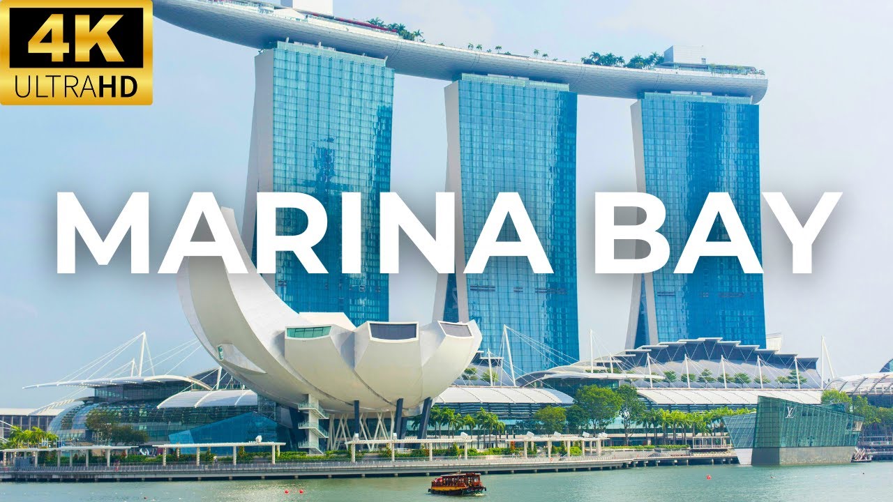 Marina Bay Walk: A Stunning 4K Journey Through Singapore