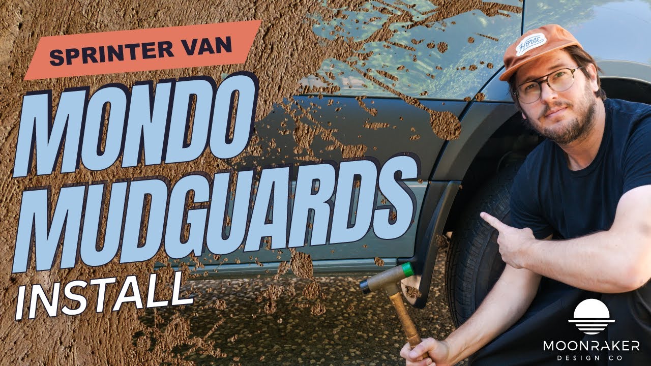 Getting Our Sprinter Big Tire Ready with Terrawagen Mondo Mudguards!!