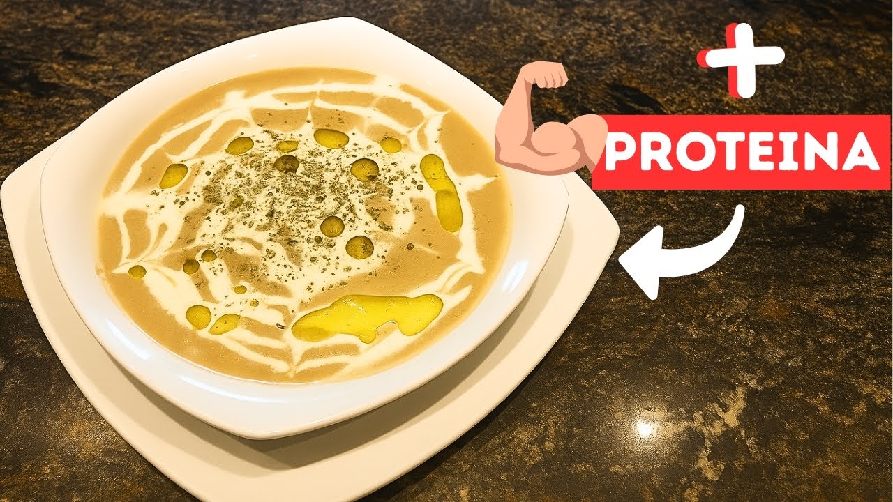 🟢SOPA CREMA de ARVEJAS /GUISANTES en MINUTOS Cremosa#sopadearvejas #sopacrema #sopadeguisantes