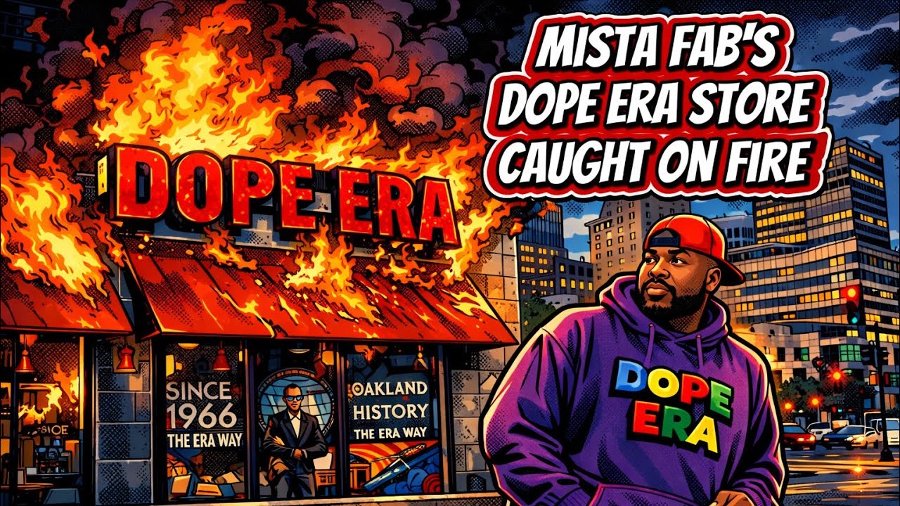 Bay Area Rapper,Mista Fab Dope Era Store Got Damaged Due To Building 🔥. #mistafab #bayarea #thizzz