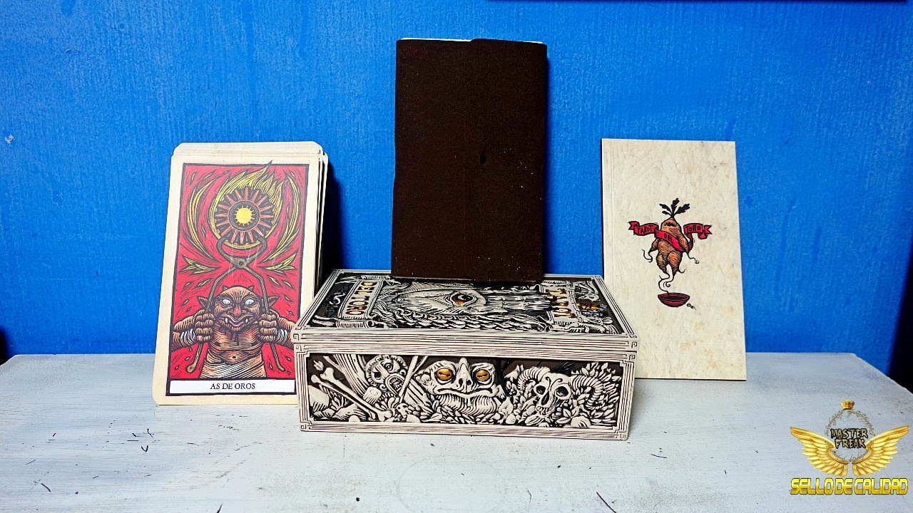 Unboxing baraja tarot Guillermo del Toro Edicion limitada de lujo