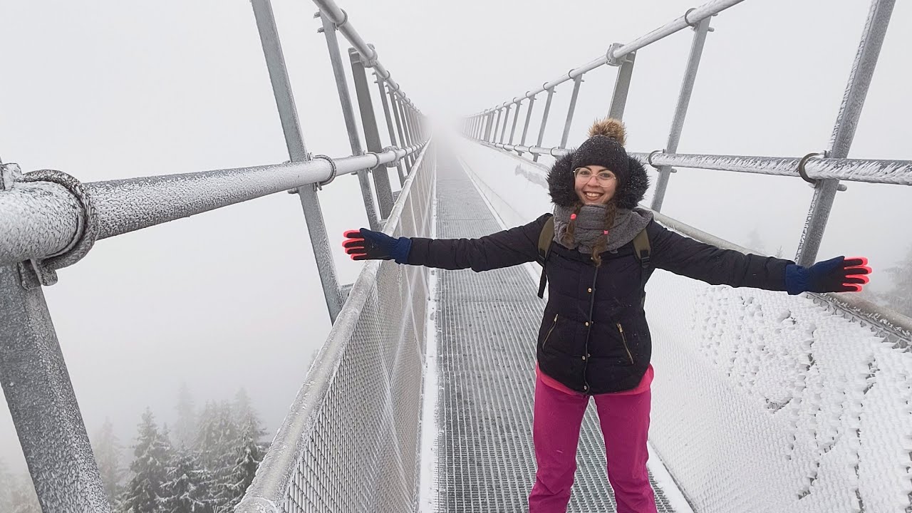 Najdłuższy na świecie most linowy  SKY BRIDGE 721 Czechy