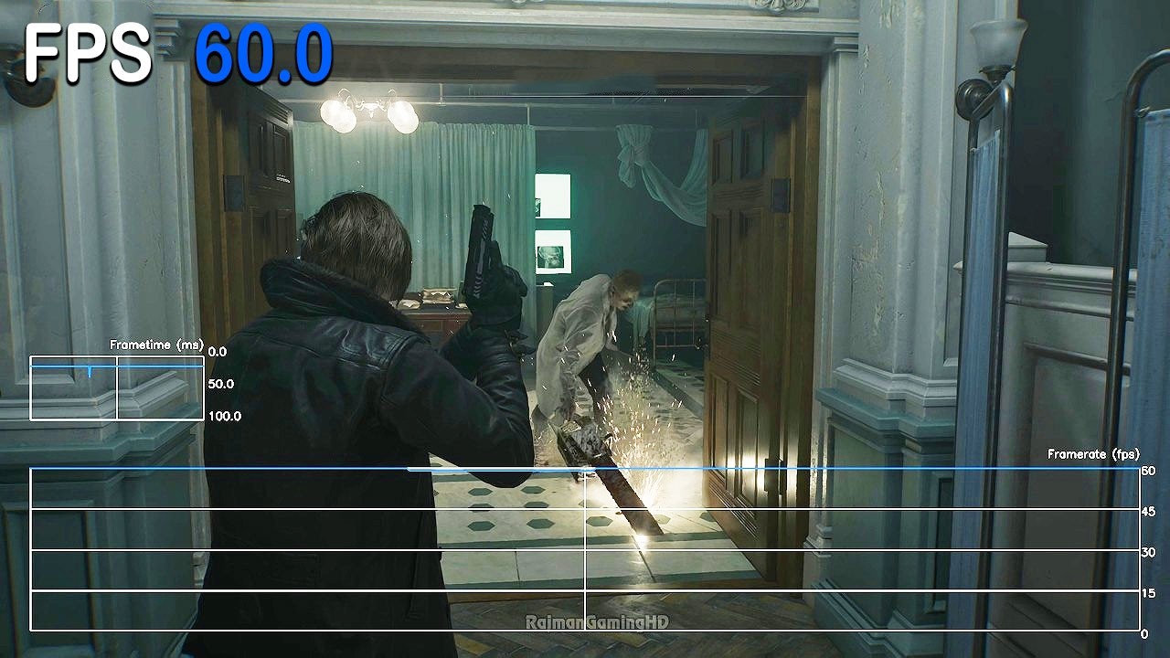 Resident Evil Requiem - PS5 Frame Rate Performance (60hz VRR)