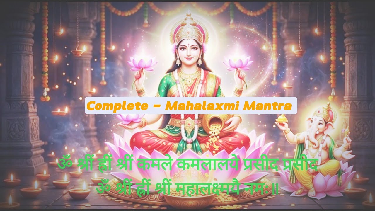Instant Wealth Magnet: The Most Powerful Maha Laxmi Mantra | Ganesh & Laxmi Combined for Abundance
