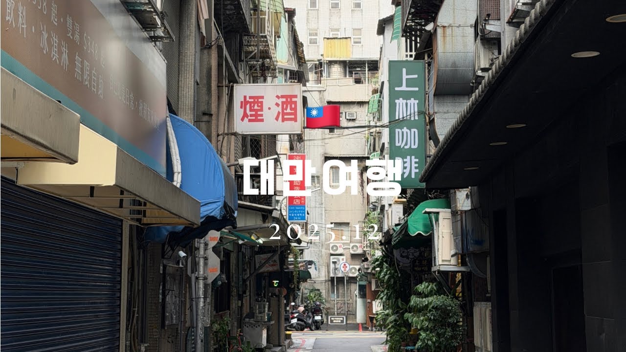 🇹🇼저렴한듯 저렴하지않은 무계획 대만여행 ep.1 @조하다