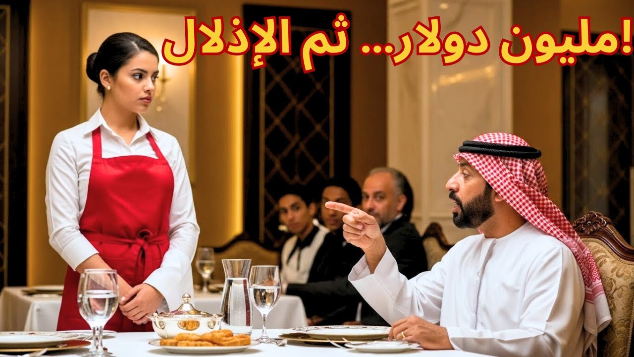 «قال الملياردير للنادلة: نفّذي أمري وخذي مليون دولار… لكن ردّها أذلّه أمام الجميع»