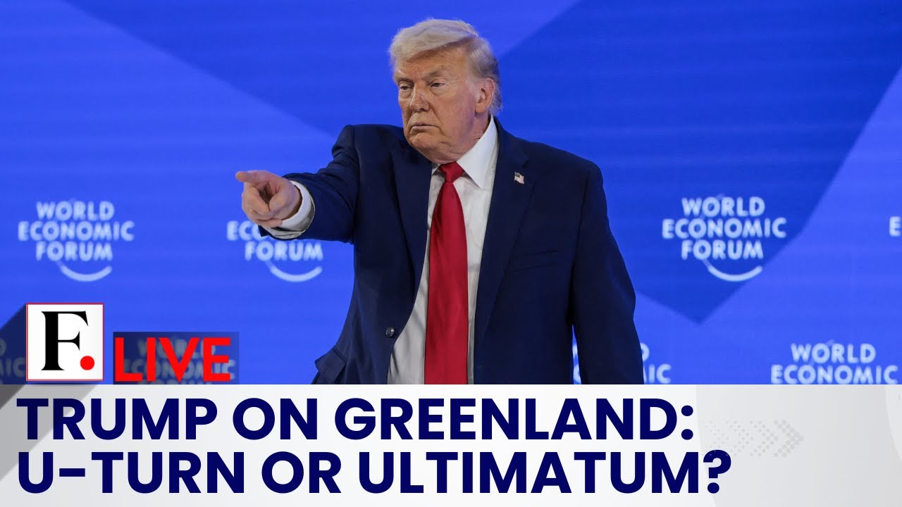 LIVE: Trump Walks Back Greenland Tariffs, Claims Framework For Deal | Firstpost Live | N18G