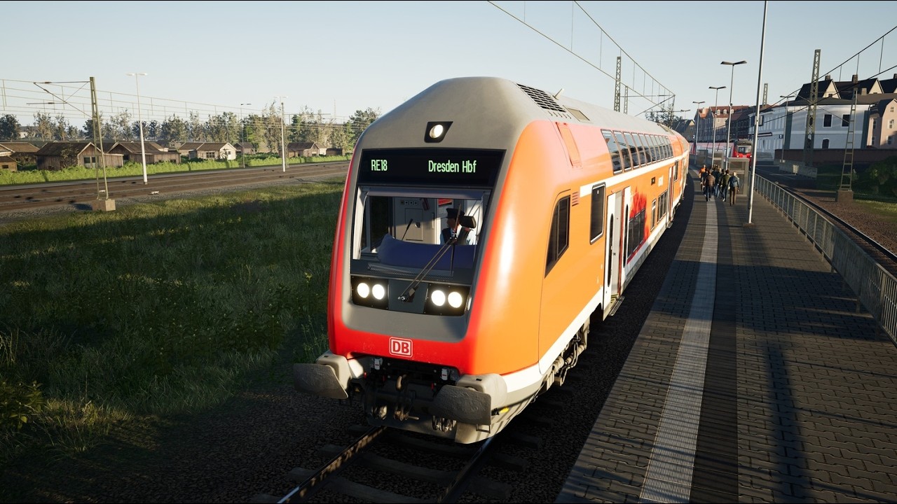 Driving a DBPBZFA DB 766.2 in Train Sim World in 4K 🇩🇪