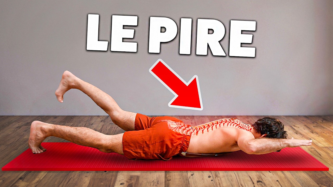 Les 10 MEILLEURS exercices au poids de corps pour le dos