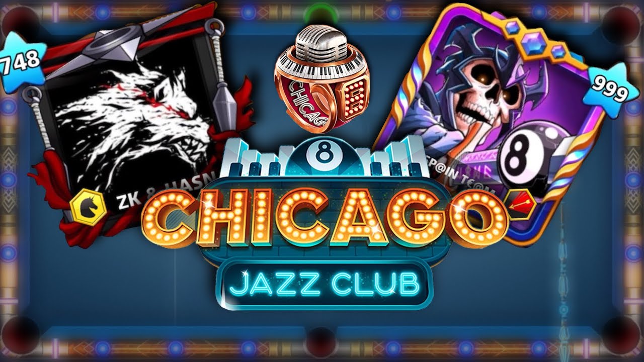 Best shot Ever 🔥 In Chigago Jazz Club & RING | 8 ball pool 