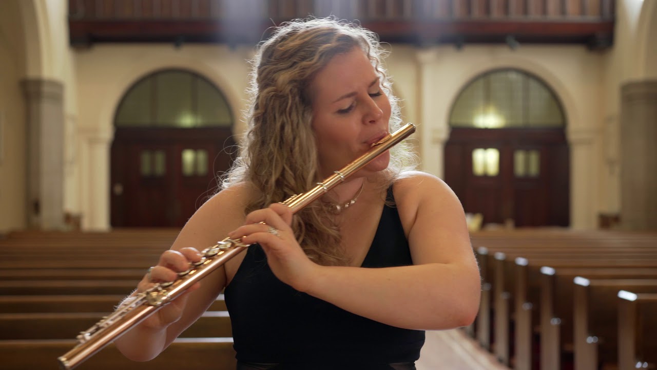 Duo Kalysta - Claude Debussy’s “Claire de Lune” for flute and harp