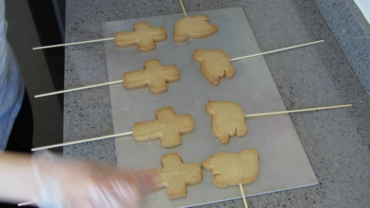 Como fazer Pirulito de Biscoito | Fernanda Masullo - Biscoitos Decorados