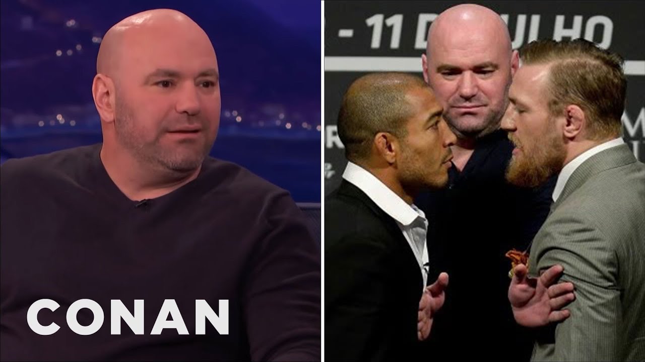 Dana White’s Most Notable Pre-Fight Scuffles | CONAN on TBS