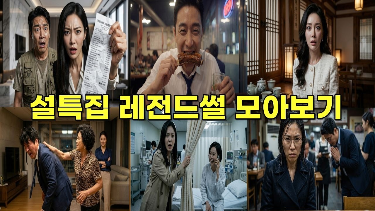 [설특집 레전드 사연 몰아보기] 눈치 없는 시댁부터 진상 남편 참교육까지! 스캔들 TV #실화사연