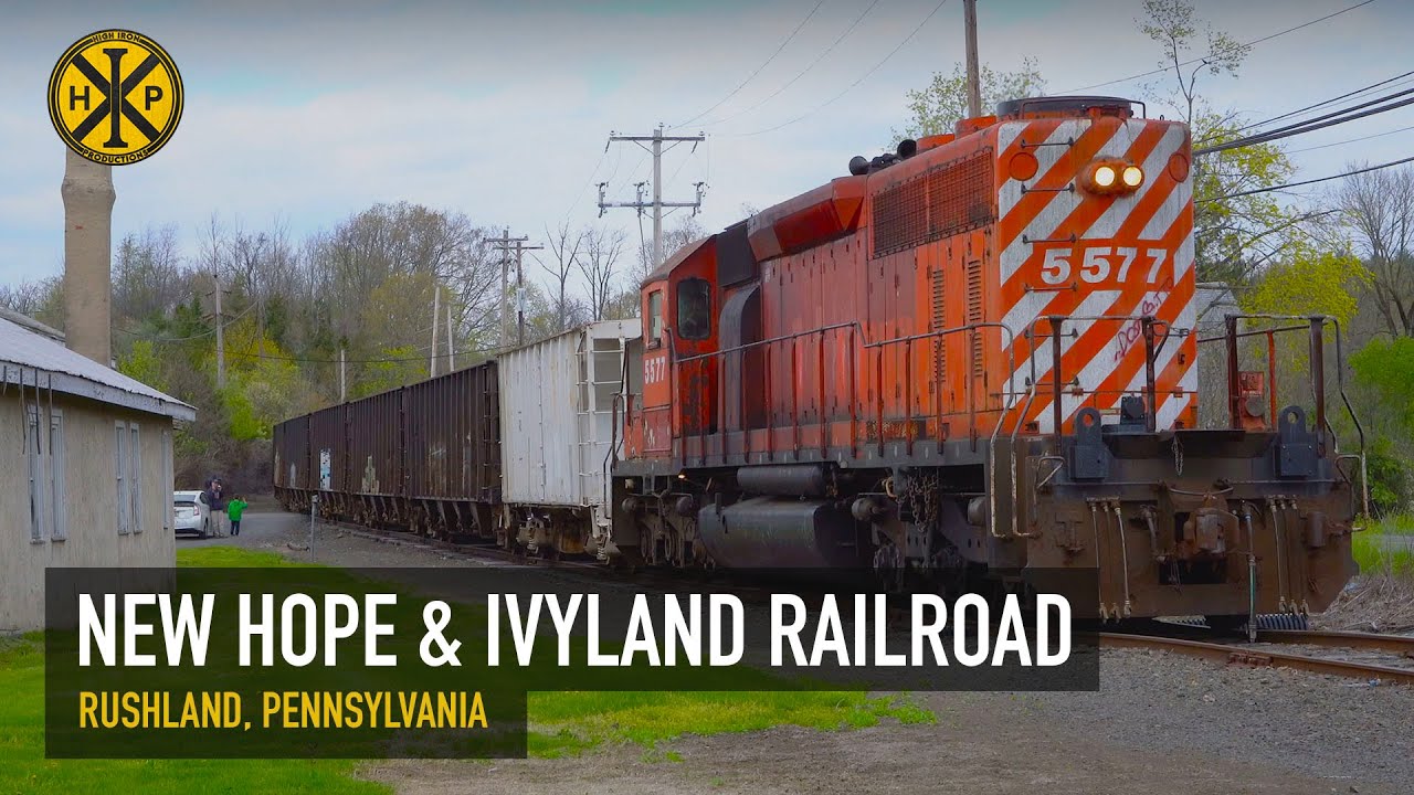 Slow Moving 13 Car Stone Train on the NHRR