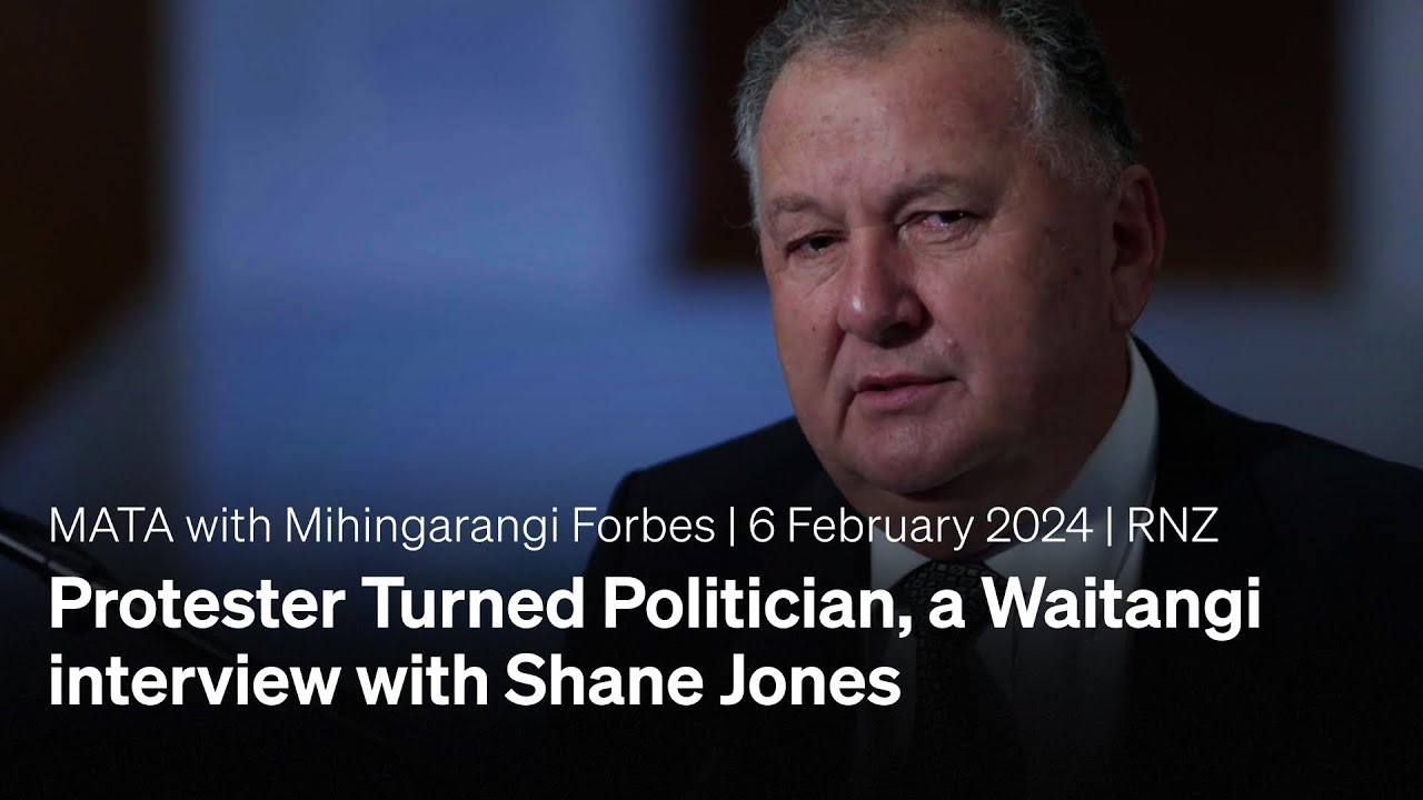 MATA with Mihingarangi Forbes | Season 2 | A Waitangi Interview with Shane Jones | RNZ