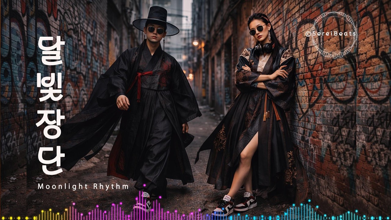 달빛 장단 — Moonlight Rhythm | Korean Traditional Meets Hip Hop Beats | 한국 전통과 힙합 비트의 만남