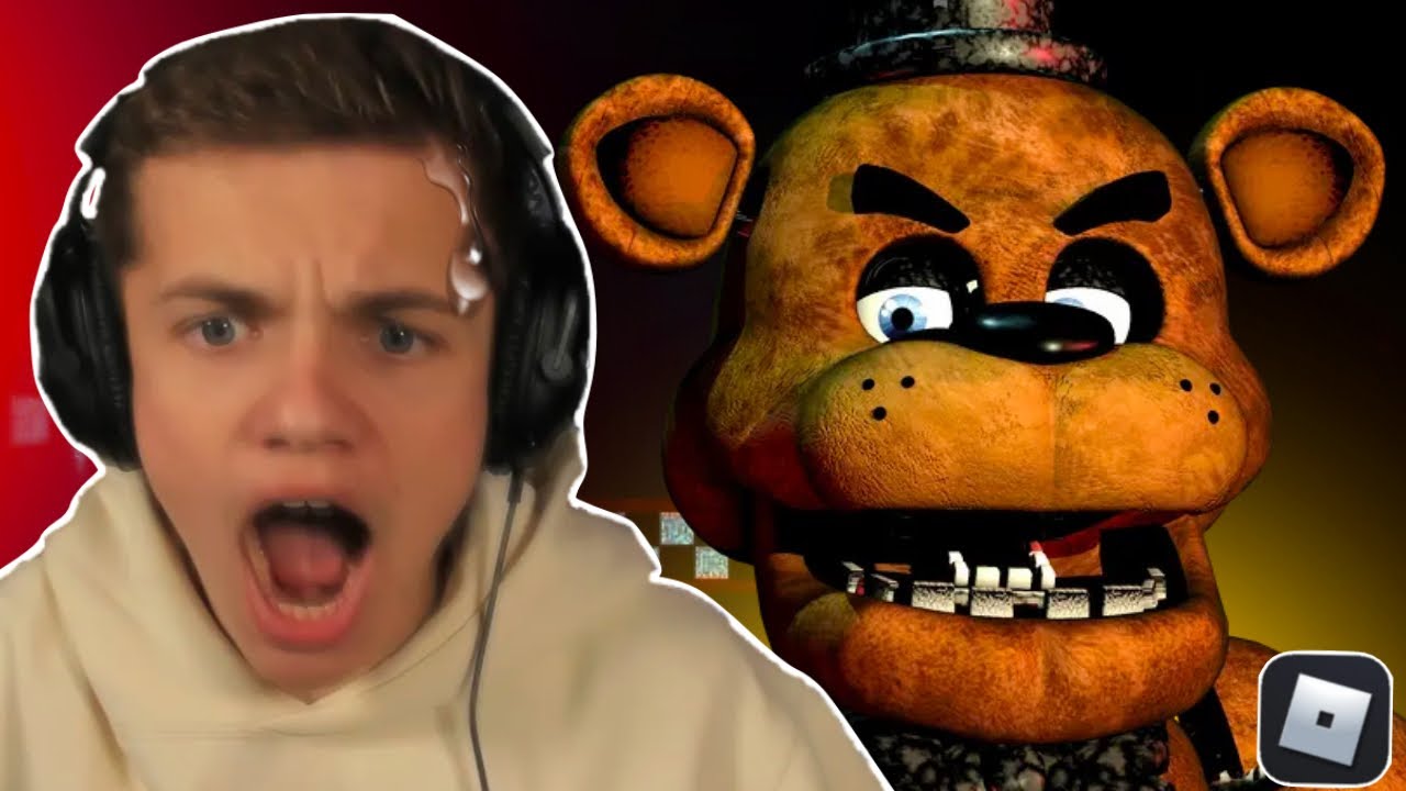 JE PENSAIS PAS QUE ROBLOX FAISAIT PEUR !😅 (Roblox - FNAF)